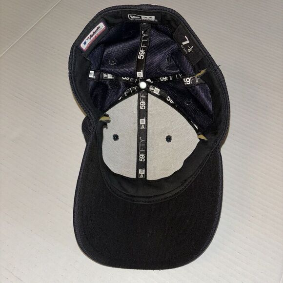 Atlanta Braves MLB New Era 59Fifty Size 7 1/4 Chief Noc A Homa Rare Banned Logo - Picture 6 of 9